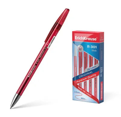 Pix GEL ErichKrause Stick Original 0.5 Rosu