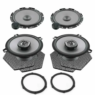 Pachet difuzoare auto Hertz Uno dedicat Citroen C3 2009-2016, RMS 70W
