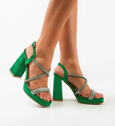 Sandale dama Boots Verzi