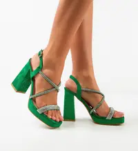 Sandale dama Boots Verzi
