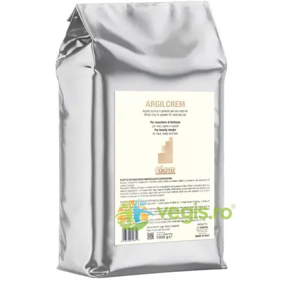 Argilcrem - Argila Alba Pulbere 1kg
