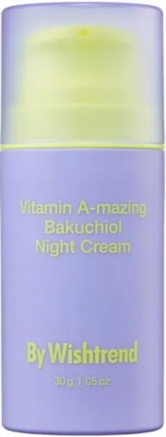 By Wishtrend Crema de noapte Vitamin A-mazing Bakuchiol, 30 g