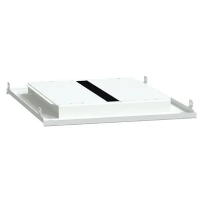 2 placi presetupe, PrismaSeT P, IP31, pentru tablou W 400mm D 400mm