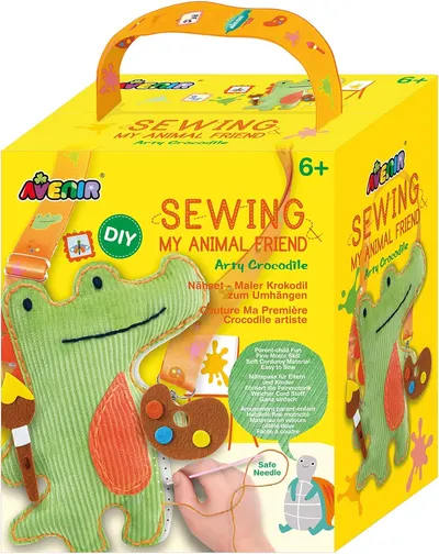 Set creativ Avenir - artist crocodil cu curea