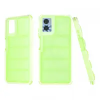 Husa pentru Motorola Moto E22i / E22, Techsuit, Wave Shield, Verde