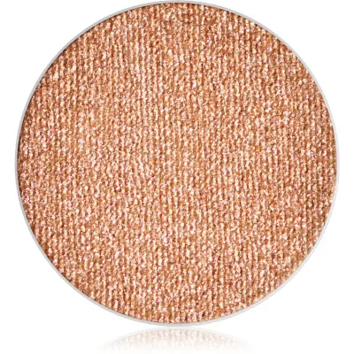 MAC Cosmetics Eye Shadow Metallic Pro Palette Refill Pan fard de ploape de nuanta aurie rezervă culoare Yes To Sequins 1 g
