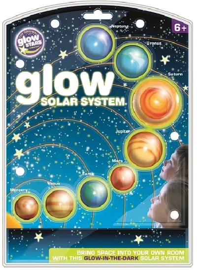 Stickere fosforescente Brainstorm Glow - Sistemul solar