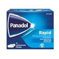 Panadol Rapid 500 mg, Haleon | 12 comprimate