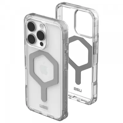 Husa MagSafe pentru Apple iPhone 16 Pro, Urban Armor Gear, Plyo, Transparenta