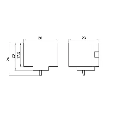 Varistor pt. contactoare CUBICO Clasic 24-48V c.a./c.c.