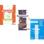 Pachet Bacalaureat 2026. Limba si literatura romana, Matematica M-stiintele-naturii si M-tehnologic si Fizica 100 variante rezolvate