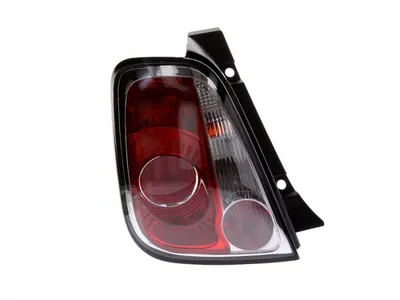 Stop spate Stanga (P21W RY10W, cadru negru) potrivit ABARTH 500 595 695, 500C 595C 695C; FIAT 500 07.07