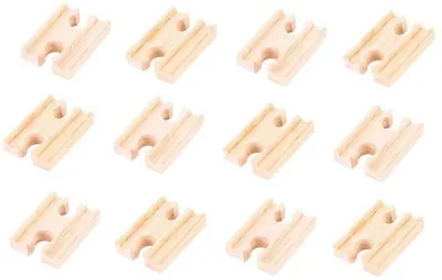 Set sine din lemn Bigjigs - 12 buc.
