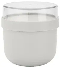 Bol pentru micul dejun Brabantia - Make & Take, 500 ml, Gri deschis