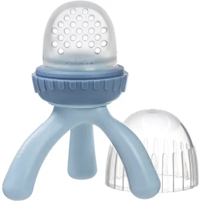 b.box Feeder Teether suzetă pentru alimentare Light Blue 4m+ 1 buc
