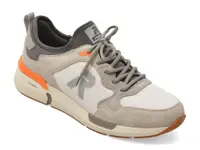 Pantofi sport RIEKER gri, U1405, din material textil