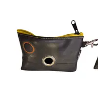 Accesoriu din camera de bicicleta reciclata - ZOORO Zero Waste - Galben