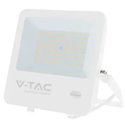 Reflector LED 100W 135LM/W 6500K IP65 cablu 1M cip CREE - alb V-TAC SKU-242116