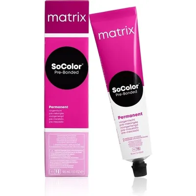 Vopsea de par, Matrix, SoColor Pre-Bonded, blond mediu natural cald, 90ml