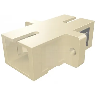 Cupla SC Simplex,Plastic,Multimode,fosf bronz,flansa,bej,ECO