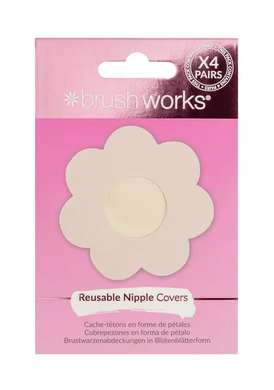 Plasturi autocolanti pentru sani din satin, 4 perechi, Brushworks