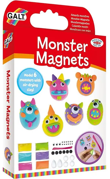 Galt Creative Kit - Model it yourself, Monștrii magneți