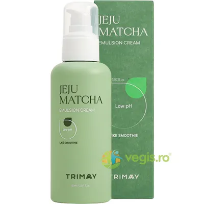 Crema Tip Emulsie cu pH Scazut si Efect Calmant Jeju Matcha 150ml