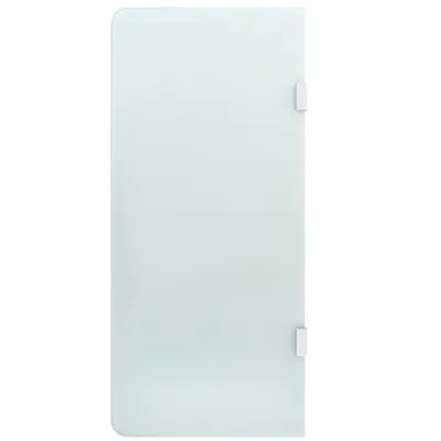 vidaXL Paravan intimitate pisoar de perete 90x40 cm sticlă securizată