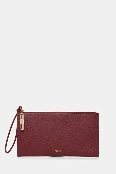Furla geantă plic pentru femei din piele