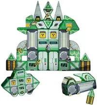 Constructor magnetic Sonne - Ruben, 66 piese