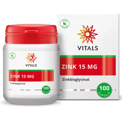 Zinc Bisglicinat 15mg 100cps