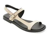 Sandale GRYXX albe, 67735, din piele naturala