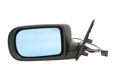 Oglinda stanga flat, incalzita, albastra BMW Seria 5 E39 intre 1995-2004