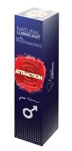 Lubrifiant, Mai Attraction, cu feromoni, pentru bărbați, 50 ml
