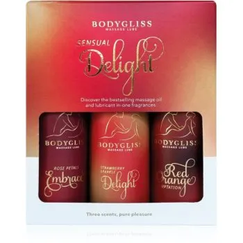 BodyGliss Sensual Delight Travel Edition ulei de masaj pe bază de silicon
