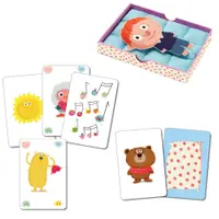 Joc de cărți pentru copii Djeco - Bisous Dodo