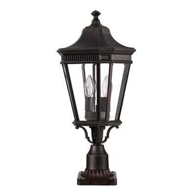 Pitic pentru exterior Cotswold Lane 2Lt Pedestal Lantern