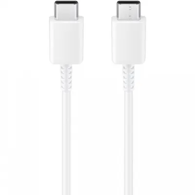 Cablu Date si Incarcare USB-C - USB-C Samsung EP-DN980BWE, 25W, 1m, Alb GH39-02115A