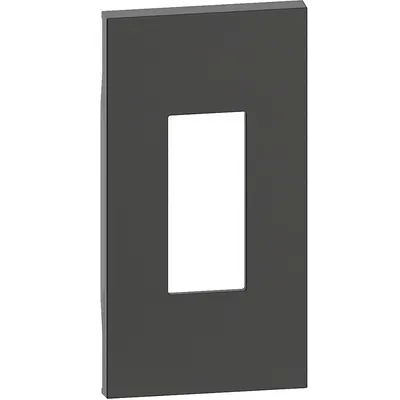 Placa pentru toti conectorii RJ45 si RJ11, 2 module Bticino Living Now KG07M2