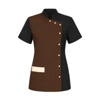 Camasa ELISA Negru/Maro ARTERO Fashion Professional Line - L