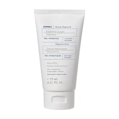 Spuma de curatare Yoghurt, 75ml, Korres