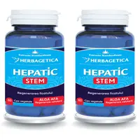 Pachet Hepatic Stem 60cps+60cps (50% reducere la al doilea produs)