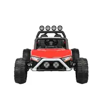 Masinuta electrica pentru copii cu telecomanda 2,4G Nichiduta Alaser Red,2motoarex55W,Roti EVA cu rulment,Scaun din piele ecologica,Suspensii,Lumini LED fataspate,Usi cu deschidere,Functie leganare,Bara cu proiectoare