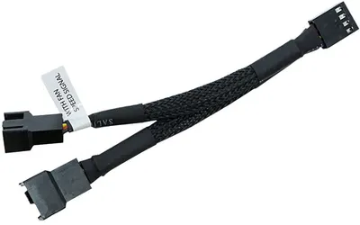 Divizor EKWB - Y-Splitter 2-Fan PWM, 10 cm, negru