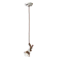 Lustra, lampa suspendata RETRO LOFT FINISH VIB - VINTAGE BIANCO C1660