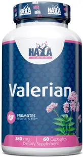 Valerian, 250 mg, 60 capsule, Haya Labs