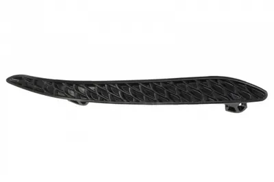 Grila bara fata Spate Stanga Latura, AMG, plastic, negru potrivit MERCEDES Clasa E T-MODEL S212, E W212 2009-2016
