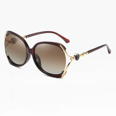 Ochelari De Soare Dama Techsuit 1722, Polarizati, Protectie UV, Maro