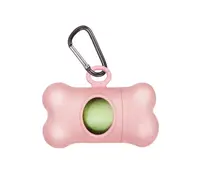 Dispenser pungi igienice Bamboo - Roz