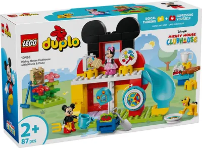 LEGO® DUPLO - Clubul lui Mickey Mouse cu Minnie si Pluto (10465)